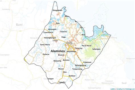 nbi alaminos|City of Alaminos Map .